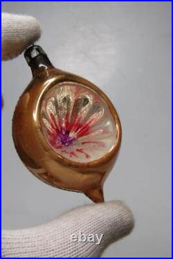 Lot VTG Glass Pictured Indent DROP Christmas Ornaments Poland Lot VTG Glass Pictured Indent DROP Christmas Ornaments Poland