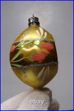 Lot VTG Glass Pictured Indent DROP Christmas Ornaments Poland Lot VTG Glass Pictured Indent DROP Christmas Ornaments Poland