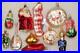 Lot-VTG-Modern-Glass-Figurine-SANTA-NATIVITY-PIGGY-BEAR-BIRD-Christmas-Ornaments-01-ovu