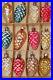 Lot-Vintage-Glass-Assorted-Bumpy-Snowy-PINECONES-Christmas-Ornaments-Germany-01-ozs