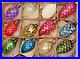Lot-Vintage-Glass-Assorted-Color-PINECONES-Mica-Christmas-Ornaments-Germany-01-ctq