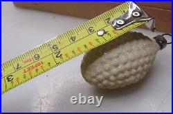 Lot Vintage Glass Assorted Color PINECONES Mica Christmas Ornaments Germany