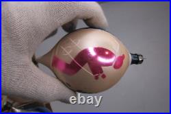 Lot Vintage Glass Stencil Pictured Assorted Large DROP Christmas Ornament Poland Lot Vintage Glass Stencil Pictured Assorted Large DROP Christmas Ornament Poland