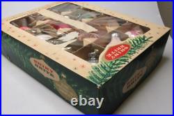 Lot Vintage Glass TORNADO INDENT Mica Ball DROP Christmas Ornament Shiny Brite Lot Vintage Glass TORNADO INDENT Mica Ball DROP Christmas Ornament Shiny Brite