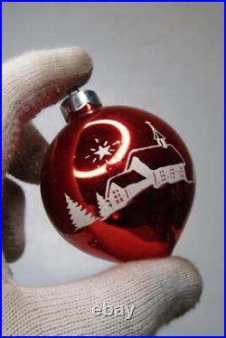 Lot Vintage Pictured Dotted Glass BALL DROP Christmas Ornament Paragon US Lot Vintage Pictured Dotted Glass BALL DROP Christmas Ornament Paragon US