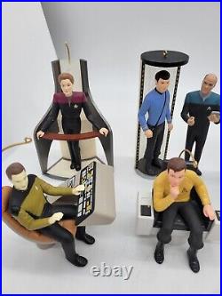 Lot of 11 Star Trek Hallmark Keepsake Ornament next generation original voyager