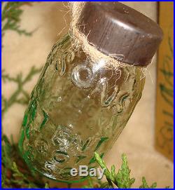 Lot of 240 Mini Mason Patent Nov 30th 1858 Fruit Canning Jars Christmas Ornament