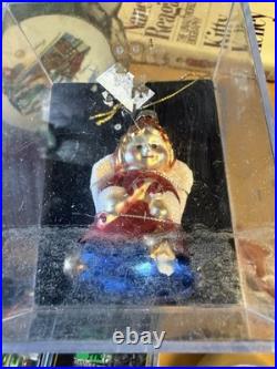 Lot of 6 Fabulous Home Holiday Glass Ornaments MINT IN BOX Complete Set