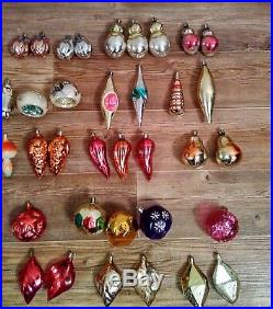 Lot of 89 Soviet Christmas Ornaments