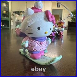 MUST HAVE! Hello Kitty Christmas Ornament Set. Blown Glass/Die Cast/Plastic Mold