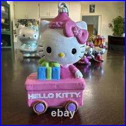 MUST HAVE! Hello Kitty Christmas Ornament Set. Blown Glass/Die Cast/Plastic Mold