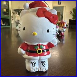 MUST HAVE! Hello Kitty Christmas Ornament Set. Blown Glass/Die Cast/Plastic Mold