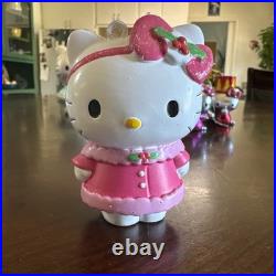 MUST HAVE! Hello Kitty Christmas Ornament Set. Blown Glass/Die Cast/Plastic Mold