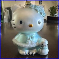 MUST HAVE! Hello Kitty Christmas Ornament Set. Blown Glass/Die Cast/Plastic Mold