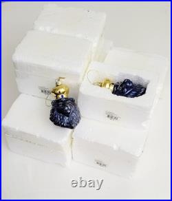 Macy's Holiday Lane Regal Blue Lion Head Christmas Ornament Gold Crown Set Of 11 Macy's Holiday Lane Regal Blue Lion Head Christmas Ornament Gold Crown Set Of 11