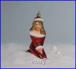 Mariah Carey This is. Not approved Blown Glass Christmas Ornament ONLY ONE