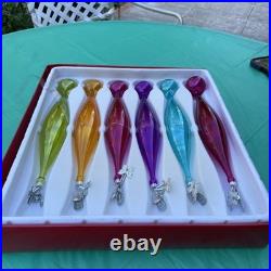 Marquis By Waterford Venetian Icicle Drops #135314 Set Of 6