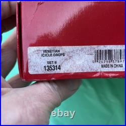 Marquis By Waterford Venetian Icicle Drops #135314 Set Of 6