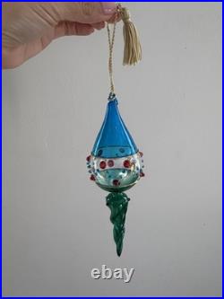 Marquis Waterford Royal Gem Handcrafted Blown Glass Christmas Ornament Set 3