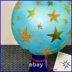 NEW 1999 Christopher Radko Twilight Santa Finial Christmas Tree Topper 14-1/2 in