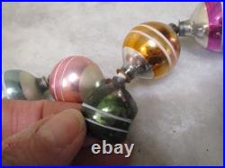 NOS VINTAGE CHRISTOPHER RADKO RAINBOW BALL/BEAD GARLAND (2) 36 each GERMANY