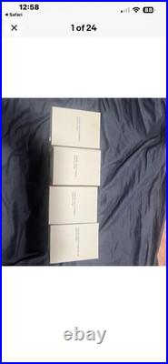 NOS Vintage Mcdonald's Teardrop Christmas Ornaments Blown Glass RAREST Set Of 4