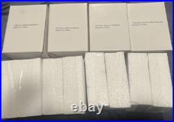 NOS Vintage Mcdonald's Teardrop Christmas Ornaments Blown Glass RAREST Set Of 4