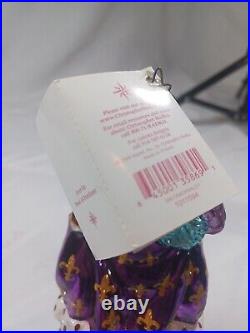 NWT Christopher Radko Sir Cracksalot Glass Christmas Ornament 20th Anniversary