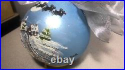 Natalie Sarabella'07 6 German Glass HPainted Christmas Ornament TOP OF IT ALL