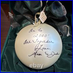 Natalie Sarabella Christmas Bauble Ornament Champagne Bottle 1999