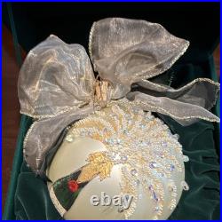 Natalie Sarabella Christmas Bauble Ornament Champagne Bottle 1999
