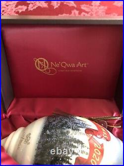 Ne'Qwa Art 2020 Christmas Ornament In Box. Limited Edition 128 of 1000