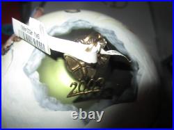 Neiman Marcus Mary Baby Jesus Angels Holy Family Christmas Ornament Large Ball