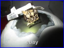 Neiman Marcus Mary Baby Jesus Angels Holy Family Christmas Ornament Large Ball