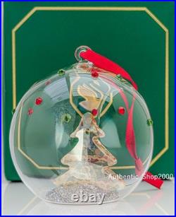 New 100% Authentic SWAROVSKI Christmas Tree and Snowman Ball Ornament 5701509