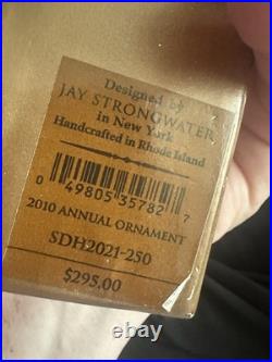 New 2010 Jay Strongwater Handcrafted Ornament
