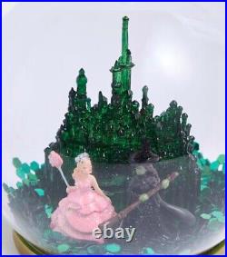 New Lot 3 Big Wicked Film Ornament Glass Cloche, Elphaba & Glinda Grande Erivo