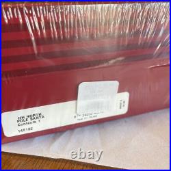 New Rare WATERFORD HEIRLOOMS Glass Christmas Ornament North Pole Santa Claus