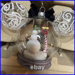 Nightmare Before Christmas Ornament Glass 2022 Nightmare Before Christmas Ornament Glass 2022
