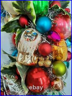 Old World Charm Glass Christmas Ornament Wreath