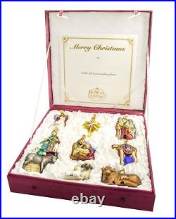 Old World Christmas Nativity Collection Glass Ornament Old World Christmas Nativity Collection Glass Ornament