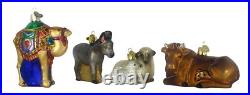 Old World Christmas Nativity Collection Glass Ornament Old World Christmas Nativity Collection Glass Ornament