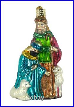 Old World Christmas Nativity Collection Glass Ornament Old World Christmas Nativity Collection Glass Ornament