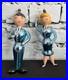 Pair-Of-LARGE-Vintage-Annealed-Glass-Christmas-Ornaments-Pilot-Stewardess-RARE-01-tv