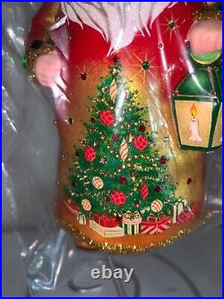 Patricia Breen 2021 Christmas Ornament, Light My Way, Red, Green & Gold stunning