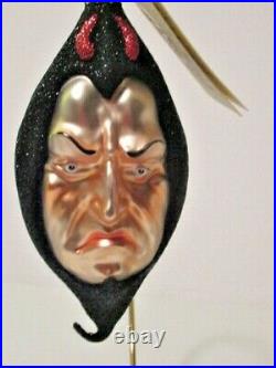 Patricia Breen HENRY YOU LITTLE DEVIL- BLACK Happy/Devil Glass Ornament-Poland