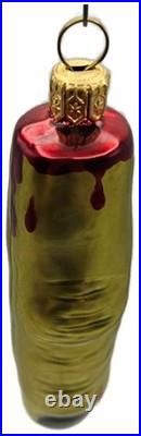 Patricia Breen Halloween Franks Finger Green Christmas Ornament Frankenstein