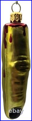 Patricia Breen Halloween Franks Finger Green Christmas Ornament Frankenstein