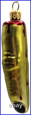Patricia Breen Halloween Franks Finger Green Christmas Ornament Frankenstein