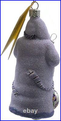 Patricia Breen Lets Decorate Pansies Lavender Santa Claus Christmas Ornament Patricia Breen Lets Decorate Pansies Lavender Santa Claus Christmas Ornament